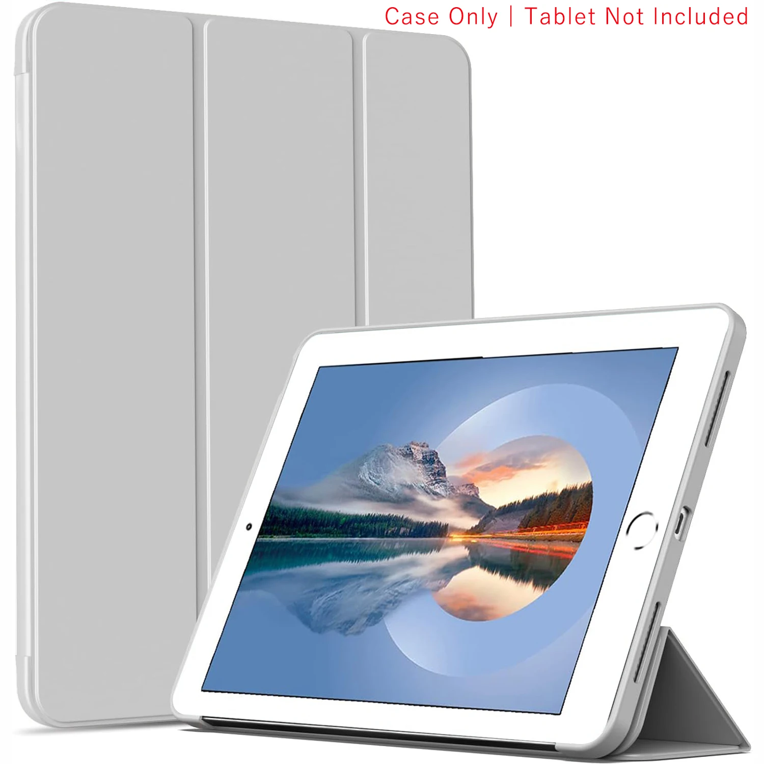 Premium Tri-fold Magnetic PU Leather Protective Tablet Case – Elegant Flip Stand Cover