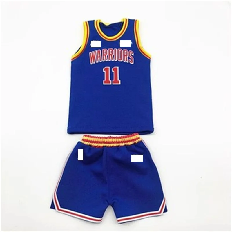 

1/6 Male Soldiers Warriors Thompson No. 11 Blue Jersey Retro Away Game