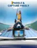 10.6ft Inflatable Stand Up Paddle Board for Adults, 320x81x15cm SUP Board with Non-Slip EVA Deck, Camera Mount & Accessory Kit