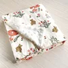 Spring Baby Blanket Warm Double Layer Swaddle Wrap Newborn Thermal Soft Fleece Bath Towel Baby Stroller Blanket Sleepsack 76*102 4