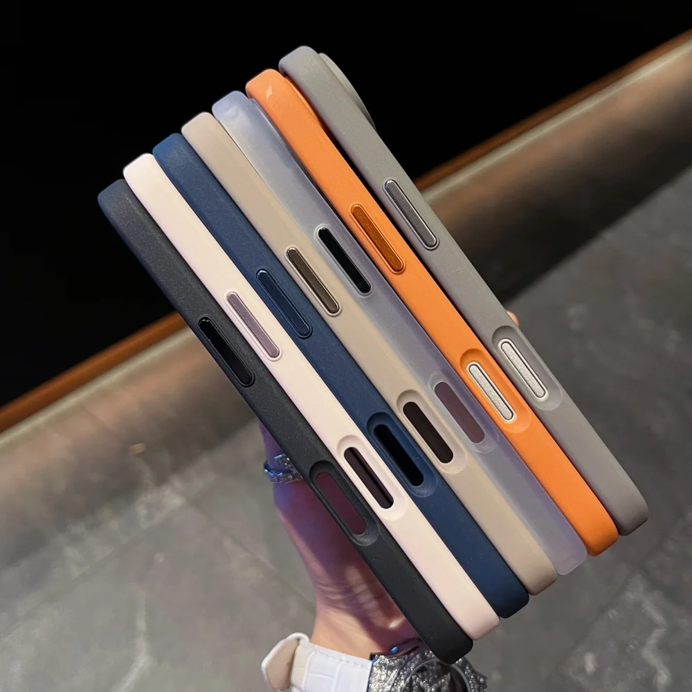 Shockproof Transparent Acrylic Phone Case - Crystal Clear Armor Hybrid with Bumper Protection