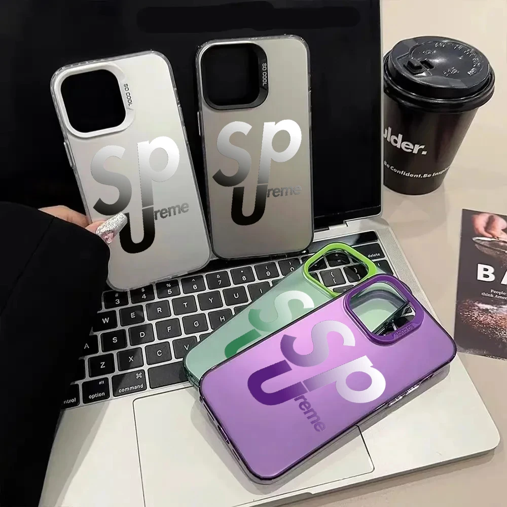 Luxury Matte Back Cover with Fashion Graphic Design - Anti-Fall Phone Case