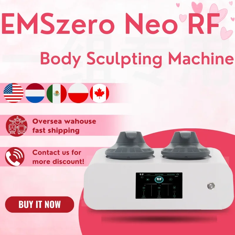 

2024 EMSzero Neo Body Sculpting Machine Shaping 14 Teslas 6000W EMS Radio Frequency RF Muscle Stimulator Device