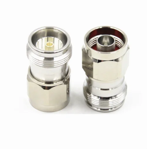 4.3-10 mini DIN Connector to N Adapter DIN Male Female to N /DIN/4.3-10 Male Female Socket Straight RF Coaxial Adapter 1pcs antenna adapter rf adapter kit