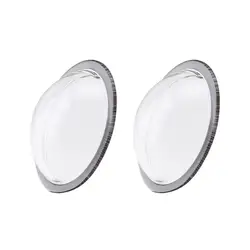 Dual Car Camera Lens Protector Set - Anti - Scratch Front & Rear Guard Covers (Clear)