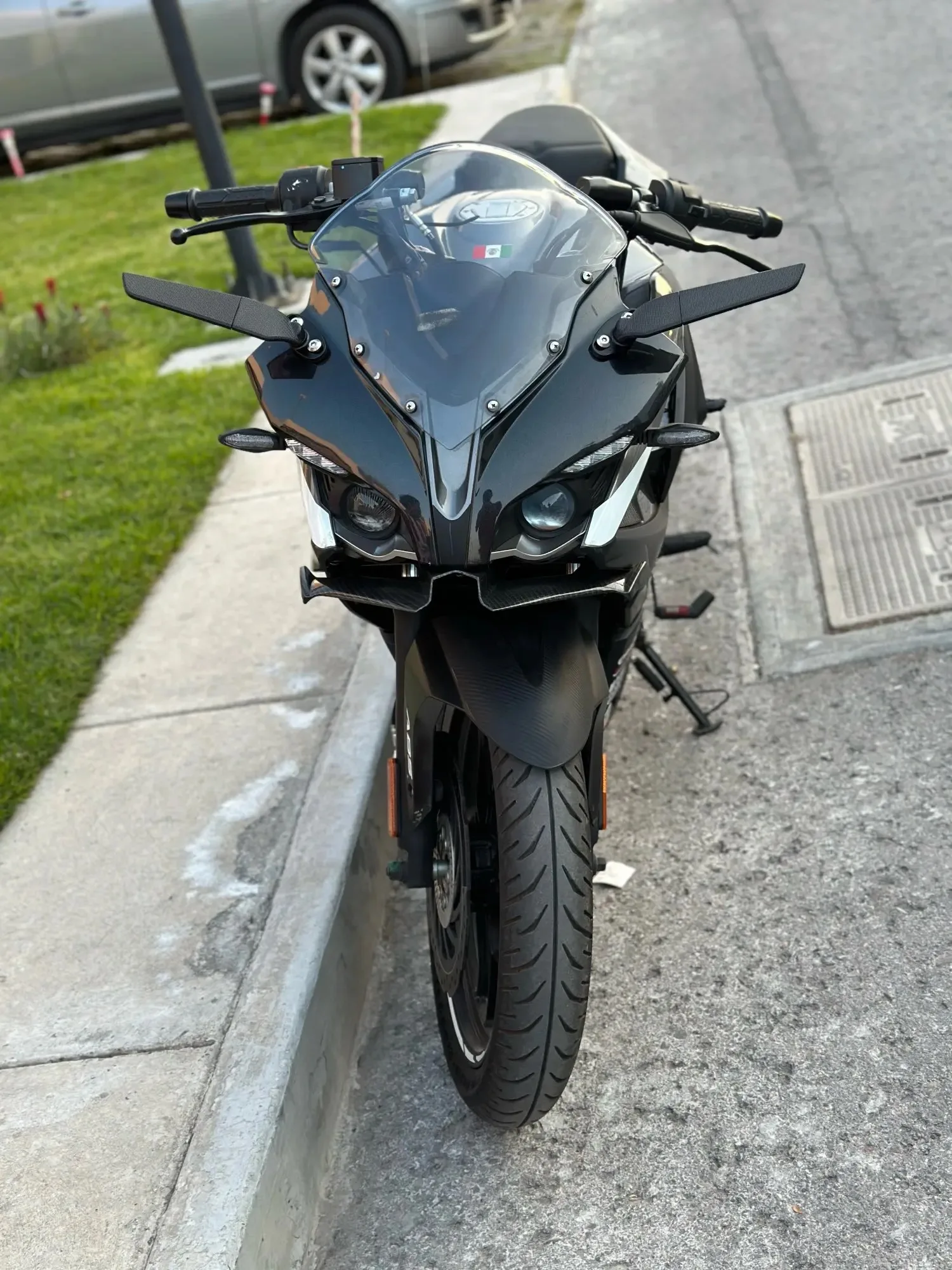 SUZUKI GSX-8R Mirrors Modified Wind Wing Adjustable Rotating