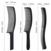 1/3PCS Men's Oil Head Comb Flat Push Cutting Comb  Hairdressing  Limit Trimming Shape Gradual Comb S Arc Design Comb 5