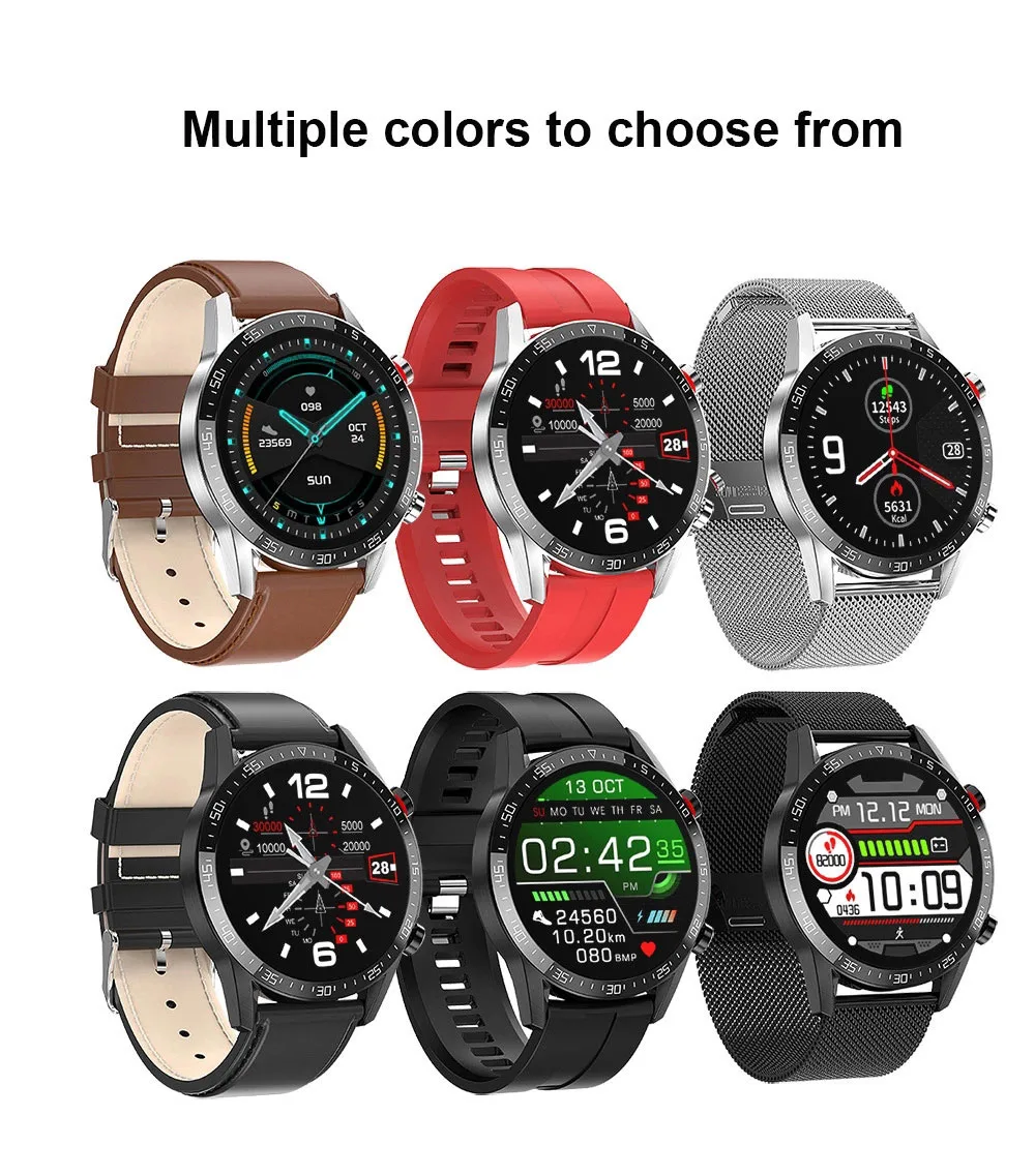 

L13 Pro sports intelligence watch men bluetooth bracelet waterproof blood pressure the pressure on the heart rate exercise track
