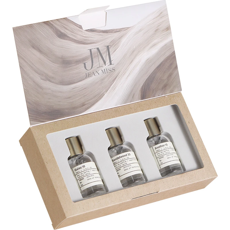 Mini-Parfüm-Geschenkset, 3 Stück à 25 ml, warmer, sandelholziger, holzig-erdiger Duft, langanhaltend, Unisex-Kölnischwasser, frische Frucht, Eau de Toilette_voghion.com