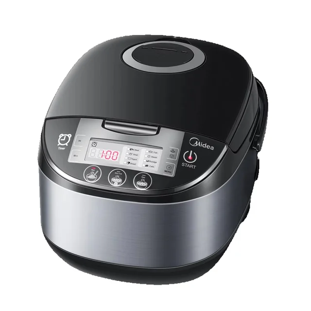 Cuiseur à riz Midea avec cuiseur vapeur et fonction de réchauffement, MB-FS5017, cuiseur multiple avec pot intérieur antiadhésif, mesure, MRD50B1AMK-S 1