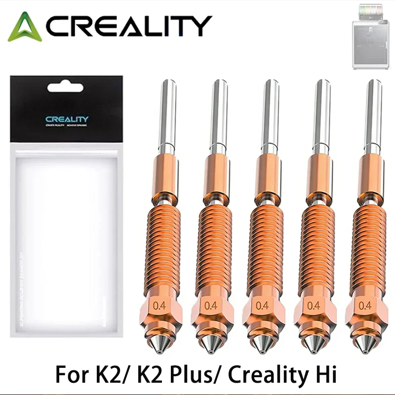 Kit de buses Creality K2 Plus, buses à haut débit à échange rapide K2P Unicorn, buses à échange rapide pour imprimante 3D Creality K2/K2 Plus