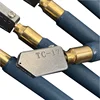 2/3/4/6Pcs TC-17 Oil Glass Cutter Metal Handle Diamond Straight Head Cutting Tool Pack 3