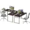 SHW Home Office 55-Inch Large Computer Desk, Espresso 6