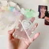Ins Style Heart Wings Card Holder for 3 inch Photocard K-Pop Idol Photo Holder Card Cover Korea Sweet Girl Keychain Bag Pendant 4