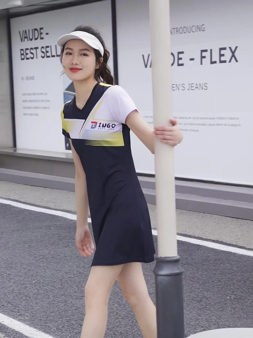 New Fashion Tennis Dress for Women Short Sleeve Outdoor Badminton Golf Clothes Quick Dry Breathable Gym Female Sportswear
