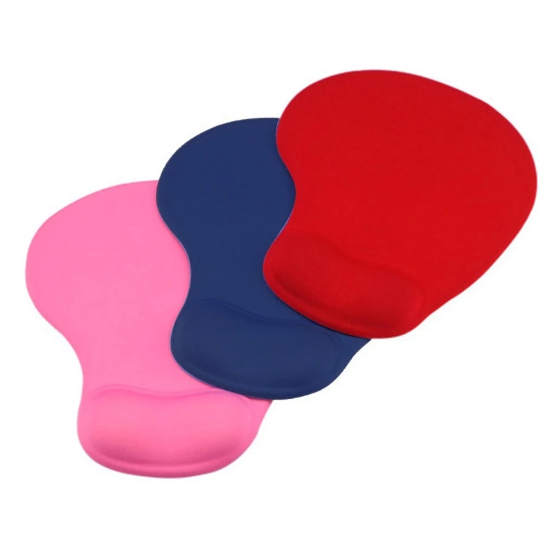 Waterproof Mousepads Multiple Colour with Friendly EVA Bracers Non-Slip Rubber Base for Working Studying mouse pad gaming mousepad