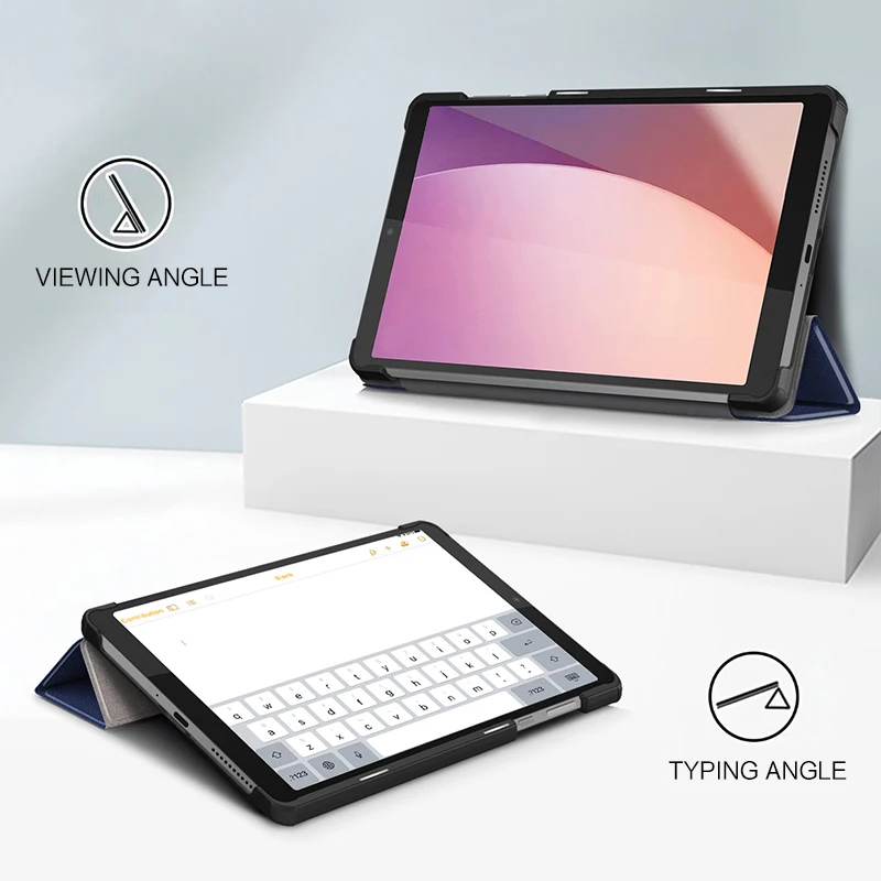 AJIUYU Premium PU Leather Smart Cover Protective Shell