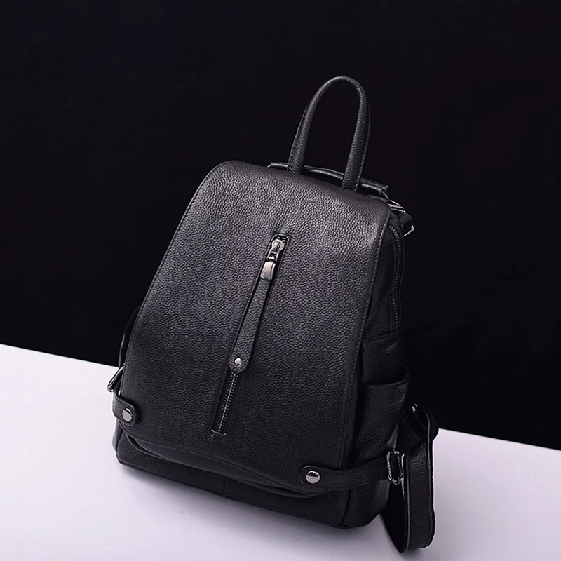 Designer Leather Backpacks Women Genuine Leather Backpack Women 100