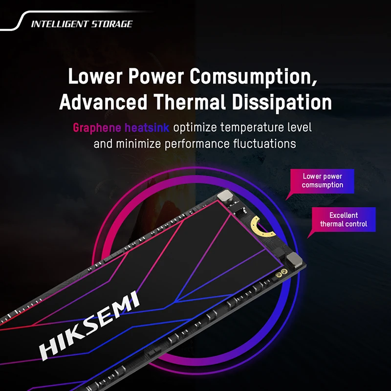 HIKSEMI CC700 Solid State Drive PCIe4.0 NVME M.2 2280 SSD 512GB