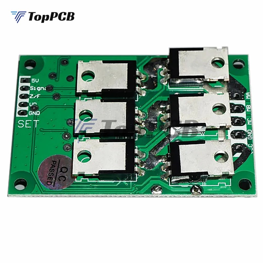 Contrôleur PWM 500W Pour Moteur Brushless DC 12V-36V - Carte Driver Hall Intégrée