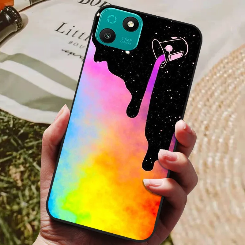 Shockproof Black Silicone TPU Phone Case Cover