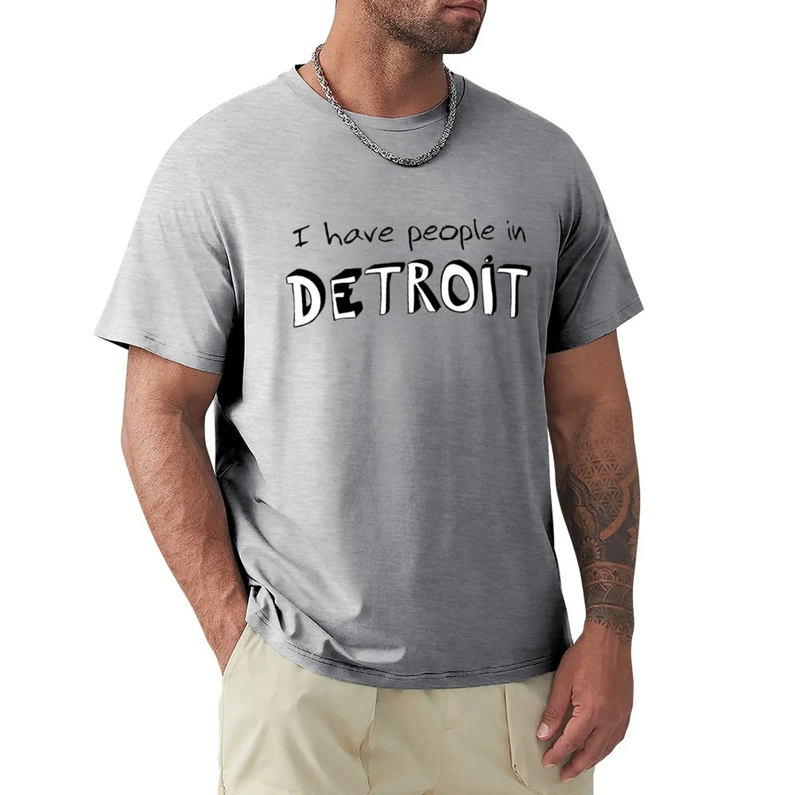 

I have people in Detroit T-Shirt Aesthetic clothing sublime sweat shirts, men