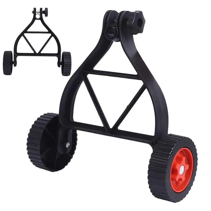 

Weeder Wacker Wheel Portable Universal Grass String Trimmer Wheel Adjustable Electric Brush Cutter Lawn Mower Support Wheel Set