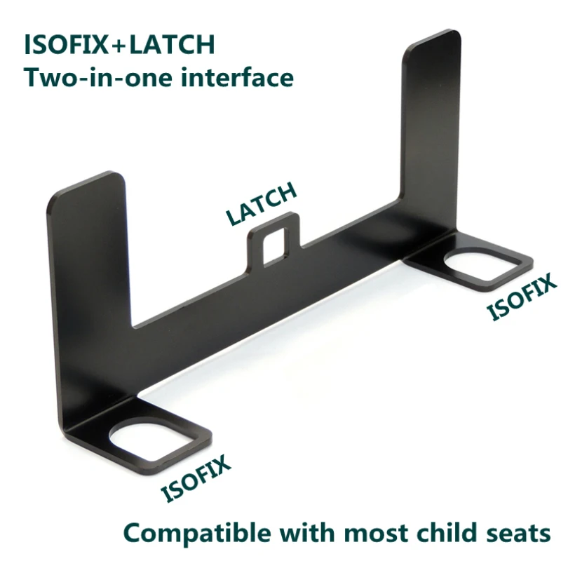 ISOFIX 벨트 커넥터용 범용 자동차 좌석 구속 앵커 장착 키트, 어린이 안전을 위한 좌석 벨트 브래킷