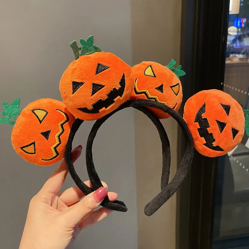 Diadema De Calavera Y Calabaza Para Halloween – Accesorio De Disfraz Con Diseño Temático, Ideal Para Fiestas Y Cosplay