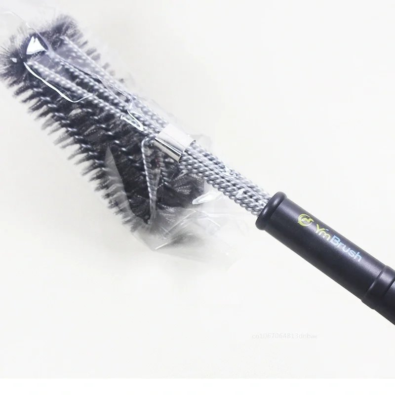 Kitchen Accessories Barbecue Grill Cleaning Brush BBQ Clean Tools Stainless Steel Non-stick Powerful Grilling Barbecue Brushes