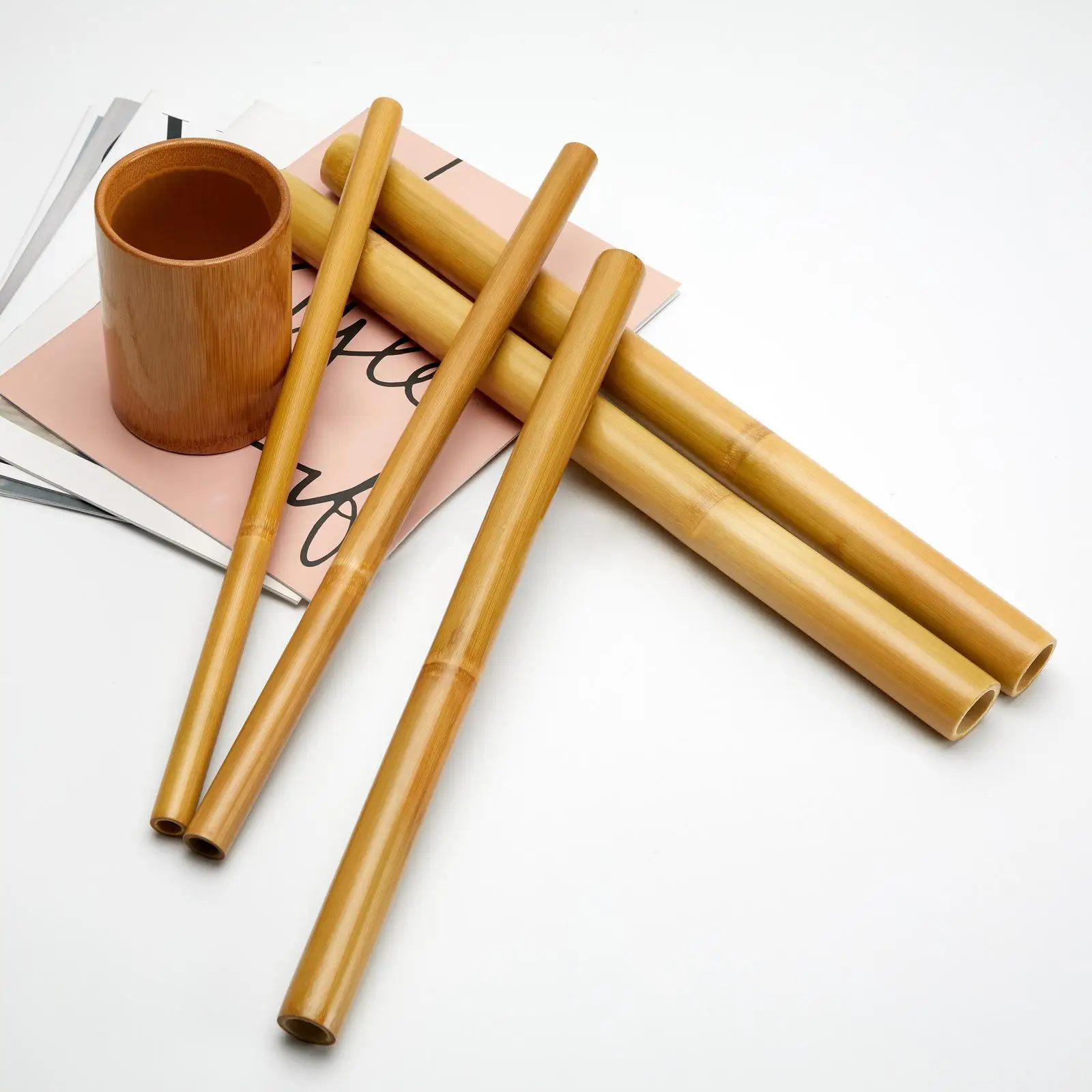 Bamboo Massage Sticks Beauty Salon Roller Stick for Neck Full Body Waist