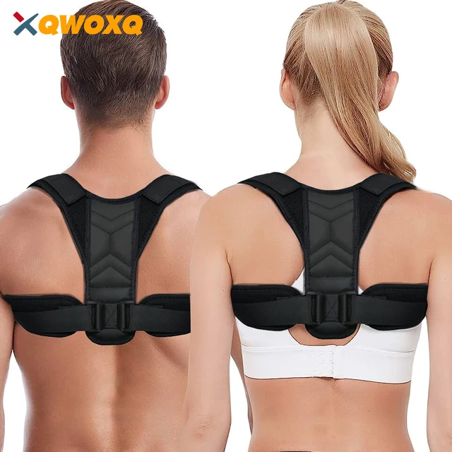 Posture Corrector for Men and Women, Adjustable Upper Back Brace Providing  Pain Relief From Neck, Shoulder, Upper and Lower Back - AliExpress