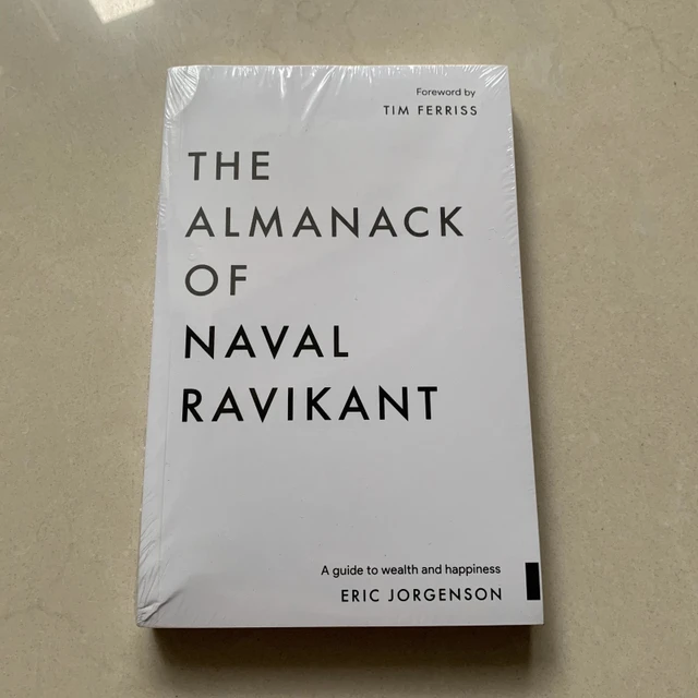 The Almanack of Naval Ravikant by Eric Jorgenson A Guide to Wealth and  Happiness Paperback English Book - AliExpress
