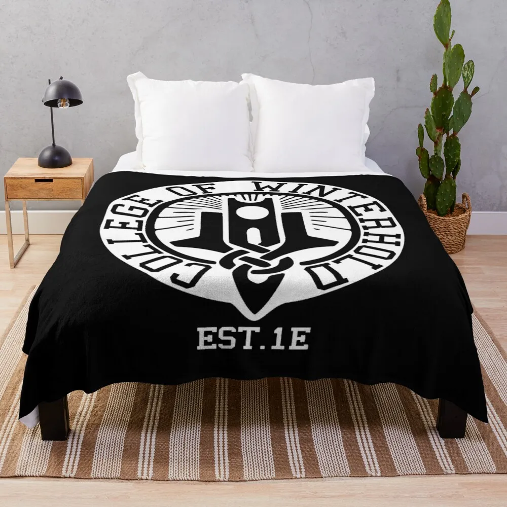 

College of Winterhold Ests Throw Blanket Thin Blankets