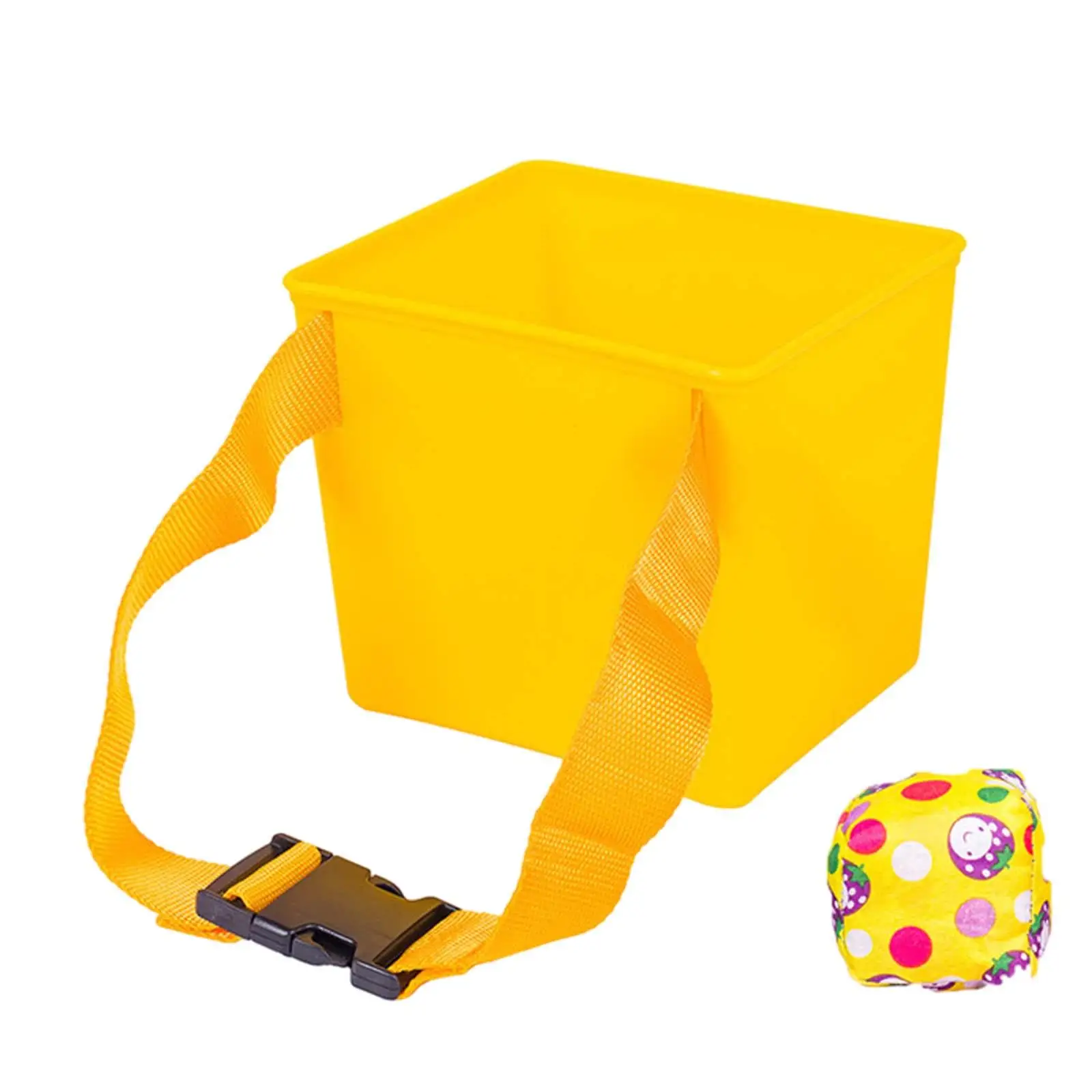 Sandbag Buckets Toss Game, Throw Sand Bags into Bucket, Kids Fitness Equipment for Games