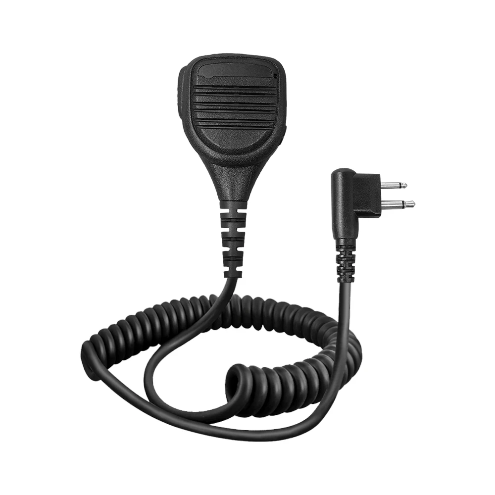 Walkie Talkie 2 Pin Shoulder Speaker Mic Remote Microphone For Radio CP200 CP200XLS PR400 GP88 GP3188 PMMN4029A