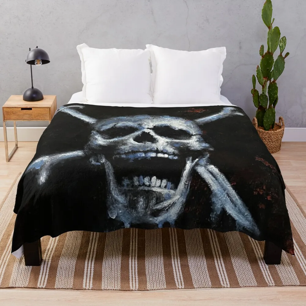 

The Jolly Rodger Throw Blanket Soft Blanket anime Warm Blanket Personalized Gift