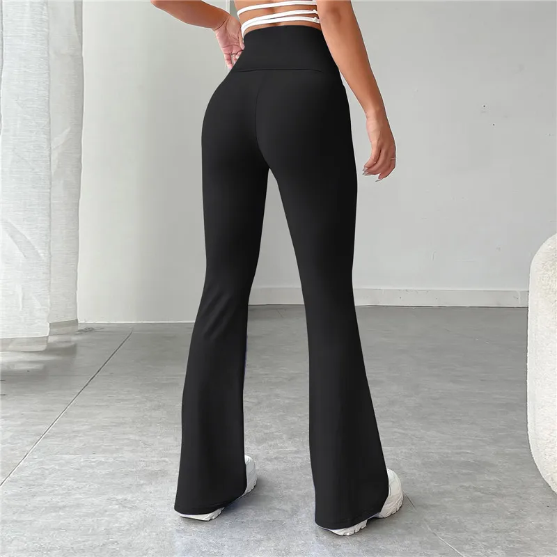 Flare Leggings Yoga Pants Women High Waist Wide Leg Pants Women Gym