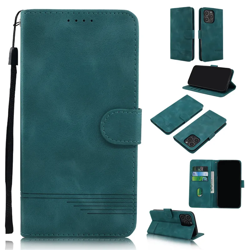 Leather Wallet Flip Case - Elegant and Durable Design