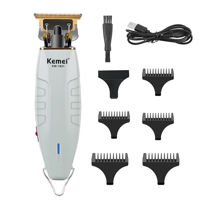 Kemei Hair Trimmer for Men Cordless Beard Hair Clipper Electric Cutting Machine Rechargeable hair clipper hair trimmer