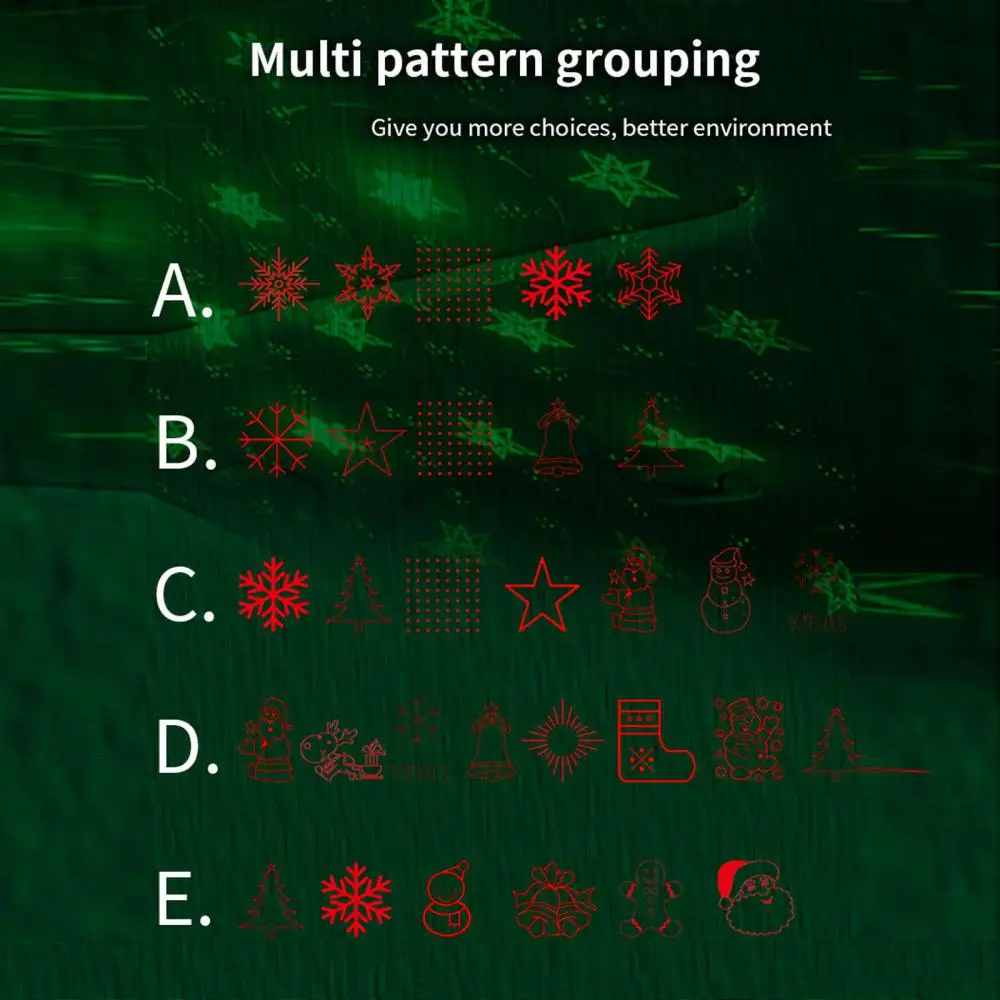 

Roof Star Light Comkes Dynamic Usb Port Holiday Lighting Rotating Christmas Decoration Lasers Projector 5v Xmas Pattern Indoor