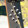 18 Pieces Set Snowboard Stomp Pad Anti-skid Sticker DIYs Snowboard Sticker Anti Skidding Ski Snowboard Grip Pad Resistance 2