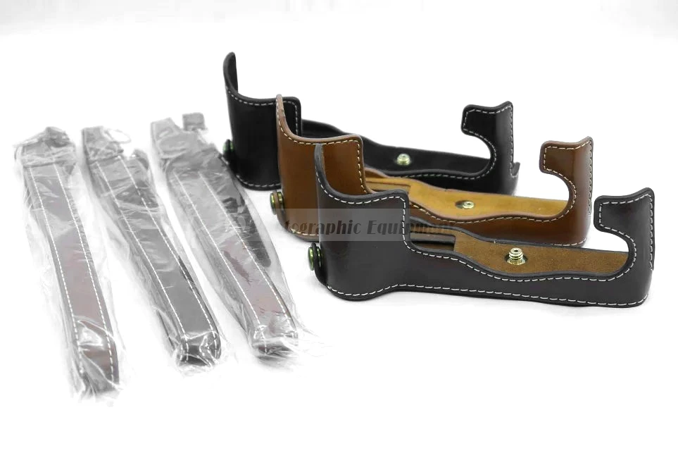 Xt2 Xt3 Custodia Per Videocamera Custodia In Pu 1/4 Supporto A Vite Per Fujifilm Fuji X-T2 X-T3