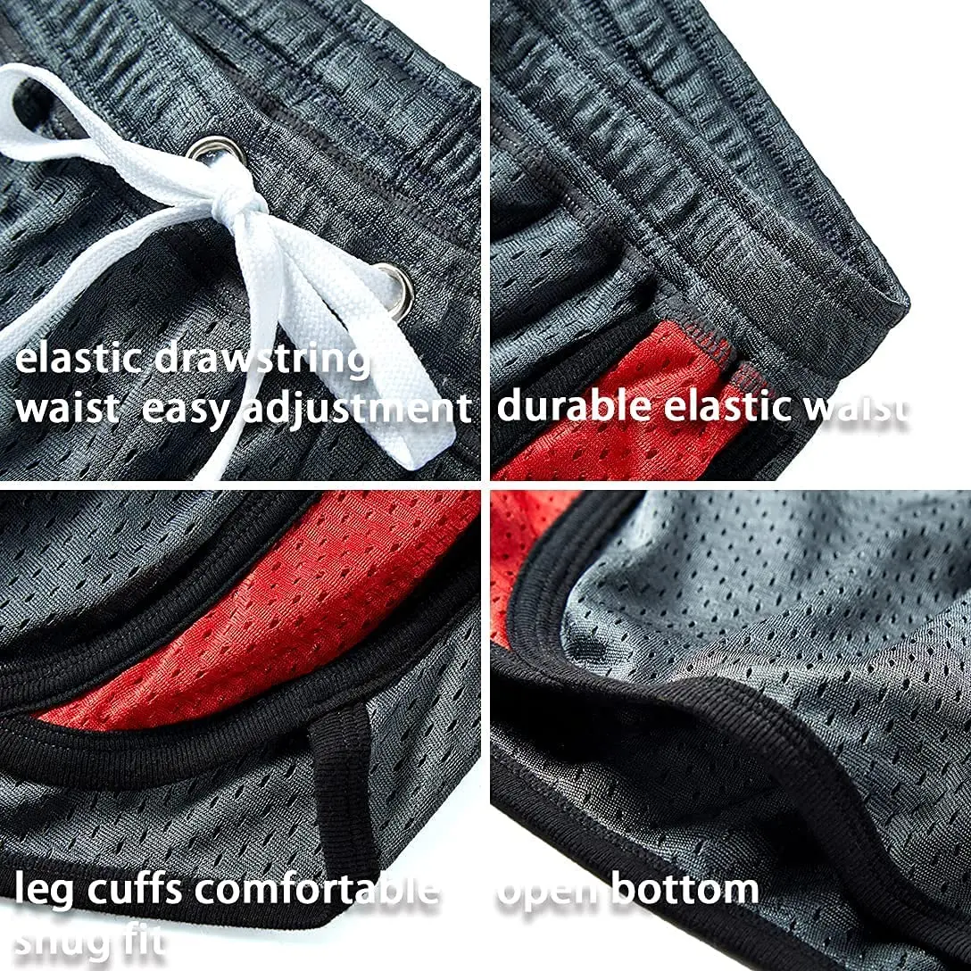 AIMPACT Mens Running Shorts Breathing Workout Gym Booty Short Shorts Sexy 6