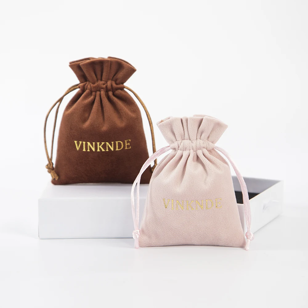 100 Velvet Bags Cloth Bag Packaging Custom Size Logo Drawstring Gift Jewelry Mobile Power Glasses Bracelet Cosmetic Storage Bags