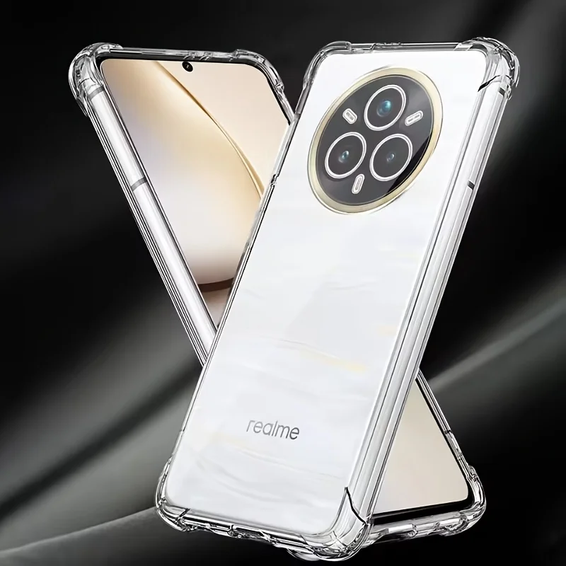 Transparent Soft TPU Silicone Phone Case - Clear Back Cover