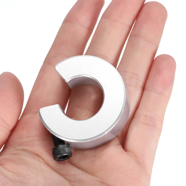 Set Di 4 Collarini Per Alberi Lineari SBR12 - Diametro 12mm, In Alluminio, Per Macchine CNC - Foto 7