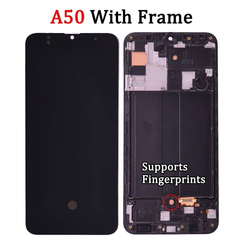 Display OLED 100% Testato per Samsung A50 SM-A505FN/DS A505F/DS A505 con Touch Screen Digitalizzatore per Samsung A50 LCD - Image 2
