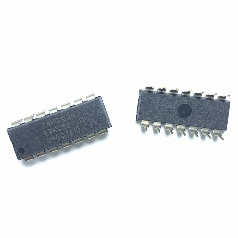 

74HC132N HC/UH SERIES, QUAD 2-INPUT NAND GATE, PDIP14, SOT-27-1, DIP-14