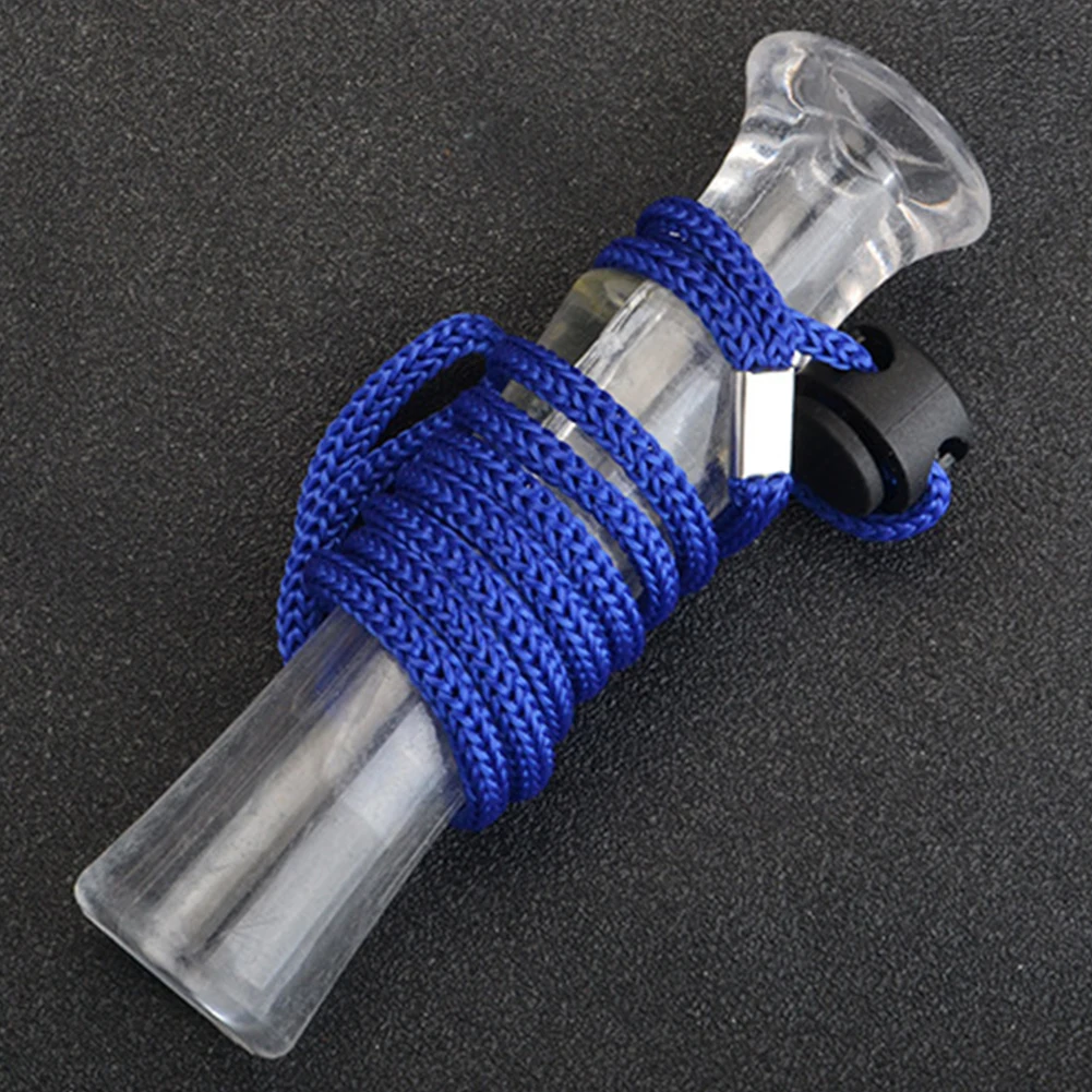 Duck Call Whistle with Lanyard Pheasant Mallard Voice Whistles Hunting Accessory